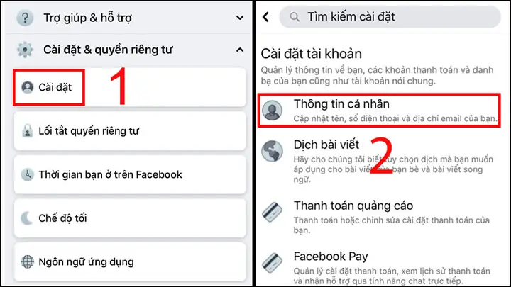Cách Đổi Tên Facebook Trên Điện Thoại Android