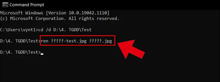 -đổi Tên Bằng Command Prompt -đổi Tên Bằng Command Prompt