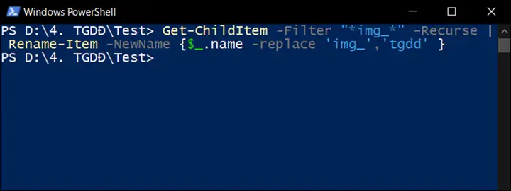 -đổi Tên Bằng Powershell -đổi Tên Bằng Powershell