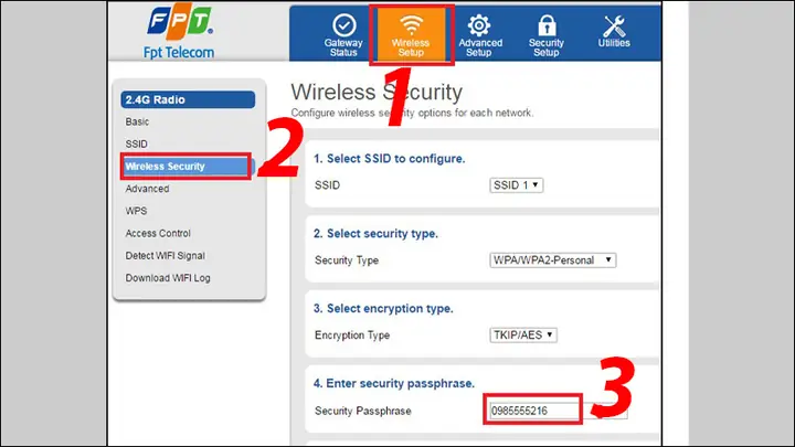 Cách Đổi Mật Khẩu Wifi Fpt Cách Đổi Mật Khẩu Wifi Fpt