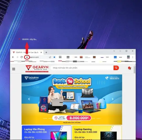 Đưa Website Ra Màn Hình Desktop