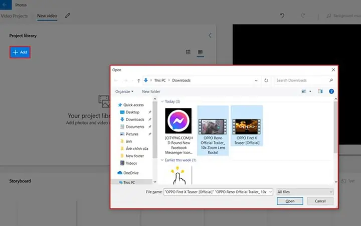 1/ Cách Ghép Video Trên Máy Tính Win10 1/ Cách Ghép Video Trên Máy Tính Win10