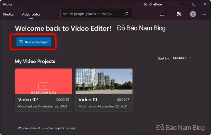 Bước 1: Mở Và Đưa Video Vào Ứng Dụng Video Editor.