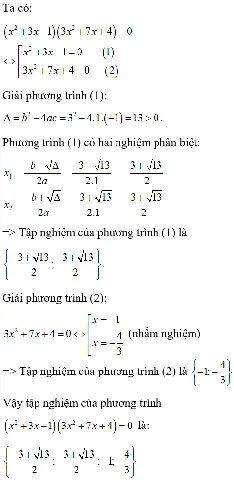 Cách Giải Phương Trình Tích Lớp 9 - Một Hướng Dẫn Đầy Đủ Và Dễ Hiểu