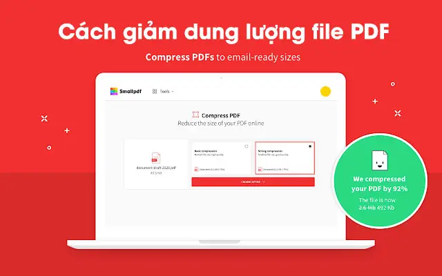 Cách Giảm Dung Lượng File Pdf Với Công Cụ Online Smallpdf