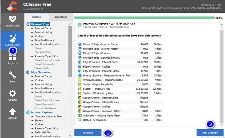 Cách Giải Phóng Dung Lượng Máy Tính Win 10: Sử Dụng Phần Mềm Ccleaner Để Xóa File Rác Trên Win 10 Cách Giải Phóng Dung Lượng Máy Tính Win 10: Sử Dụng Phần Mềm Ccleaner Để Xóa File Rác Trên Win 10