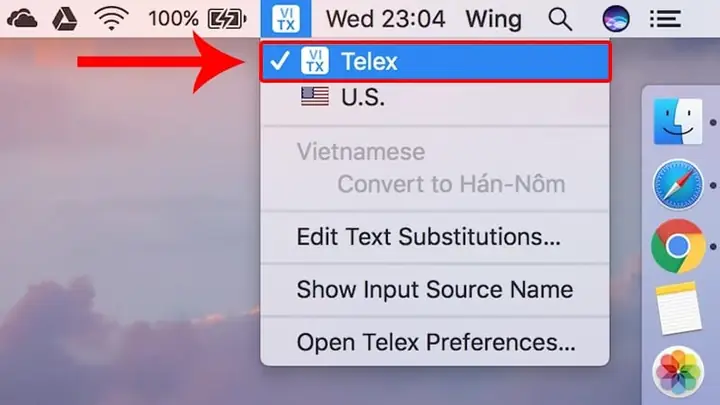Cách Chuyển Đổi Giữa Các Bộ Gõ Tiếng Việt Trên Macbook