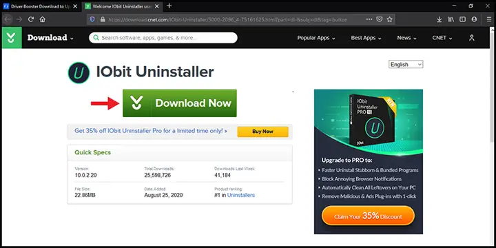 - Bước 1: Tải Iobit Uninstaller