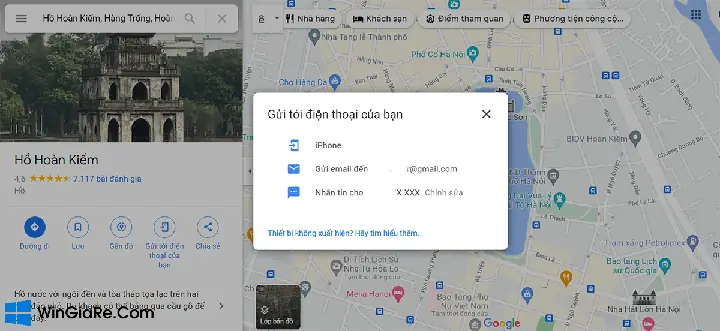 Chi Tiết Các Bước Gửi Định Vị Trên Máy Tính Từ Google Maps Chi Tiết Các Bước Gửi Định Vị Trên Máy Tính Từ Google Maps