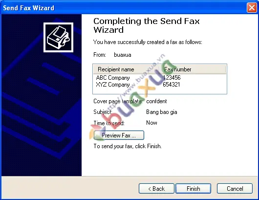 Cách Gửi Fax Bằng Máy Vi Tính Cách Gửi Fax Bằng Máy Vi Tính