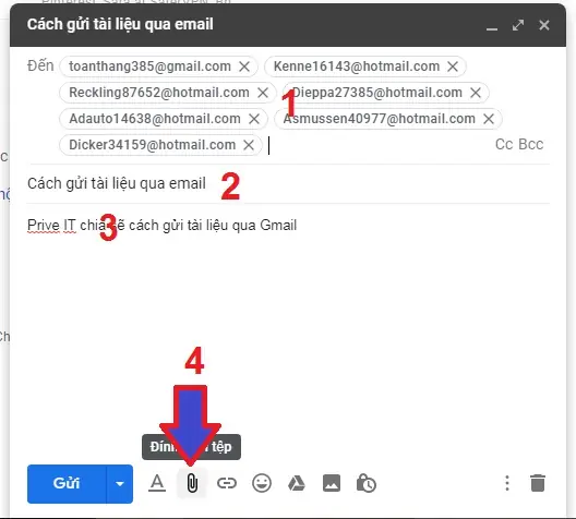 Bước 2:tạo Mail Bước 2:tạo Mail