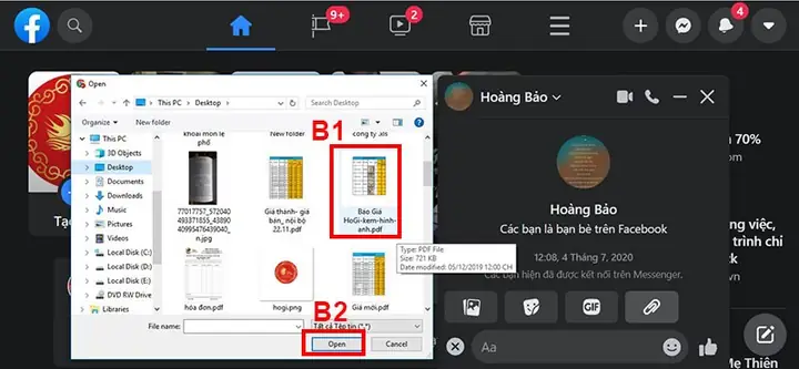 Cách Gửi File Word Qua Messeger Trên Máy Tính