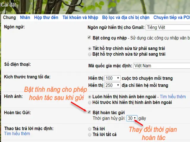 Sử Dụng Tính Năng Hoàn Tác Sử Dụng Tính Năng Hoàn Tác