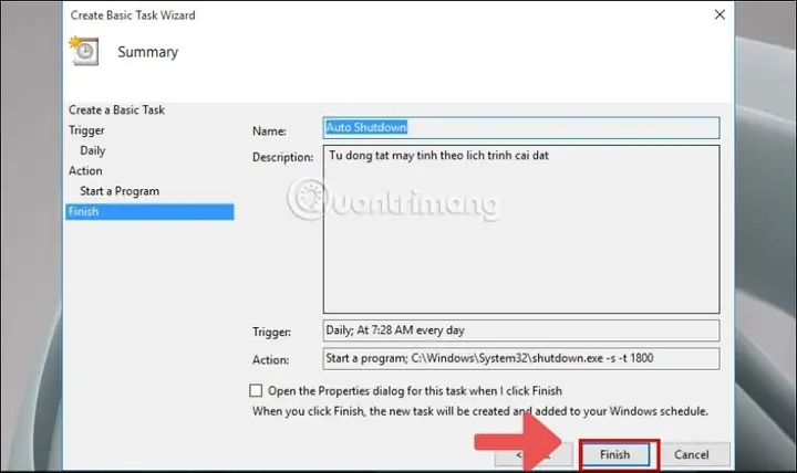 Cách Hẹn Tắt Laptop Qua Task Scheduler Cách Hẹn Tắt Laptop Qua Task Scheduler