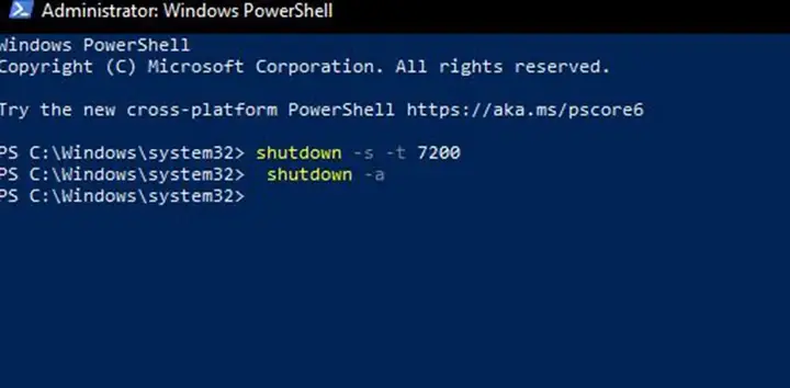 Cách Hẹn Giờ Tắt Máy Tính Qua Windows Powershell Cách Hẹn Giờ Tắt Máy Tính Qua Windows Powershell