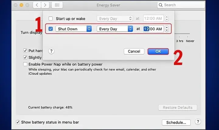 Cách Hẹn Giờ Tắt Máy Tính Macbook Cách Hẹn Giờ Tắt Máy Tính Macbook