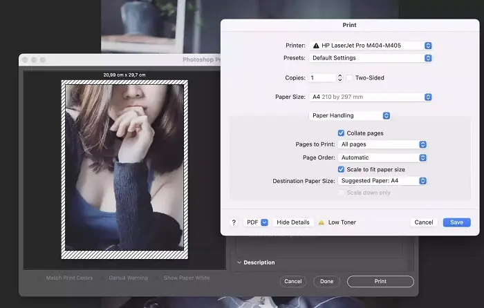 Hướng Dẫn Cách In Ảnh Từ Máy Tính Ra Giấy A4 Full Khổ Trên Phần Mềm Photoshop Hướng Dẫn Cách In Ảnh Từ Máy Tính Ra Giấy A4 Full Khổ Trên Phần Mềm Photoshop