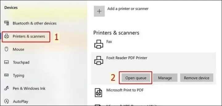 2hủy Lệnh In Từ Trình Điều Khiển Devices And Printer