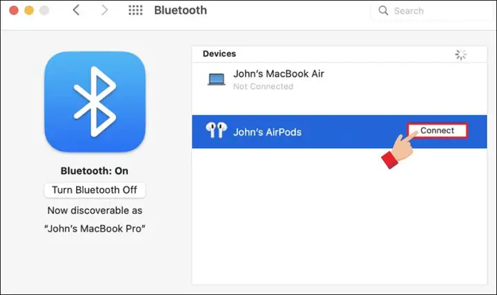 Cách Kết Nối Airpod Với Máy Tính Macos