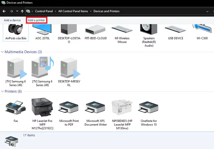 Cách Kết Nối Máy In Với Máy Tính Qua Wi-fi Trên Windows Cách Kết Nối Máy In Với Máy Tính Qua Wi-fi Trên Windows