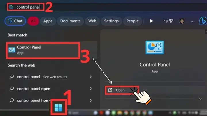 Kết Nối Wifi Cho Máy Tính Bàn Qua Control Panel