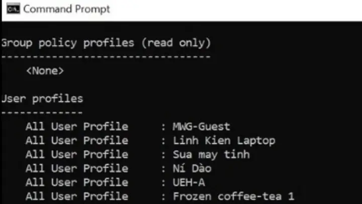 Cách Kết Nối Wifi Trên Máy Tính Bàn Qua Command Prompt