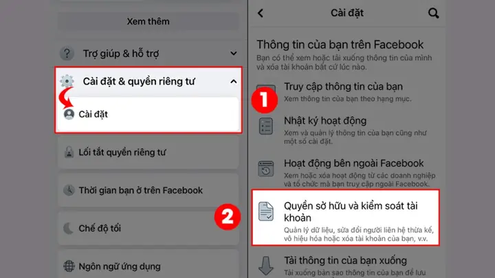 Khóa Tài Khoản Facebook Tạm Thời