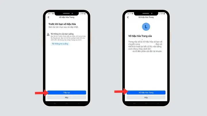 Khóa Page Facebook Tạm Thời