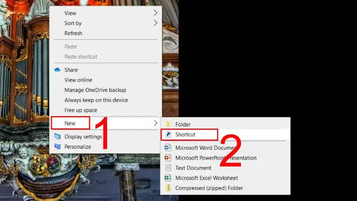 Cách Khóa Màn Hình Máy Tính Bằng Shortcut Desktop