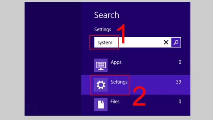 Cách Khóa Màn Hình Máy Tính Trong Cài Đặt Hệ Thống Windows 8/8.1