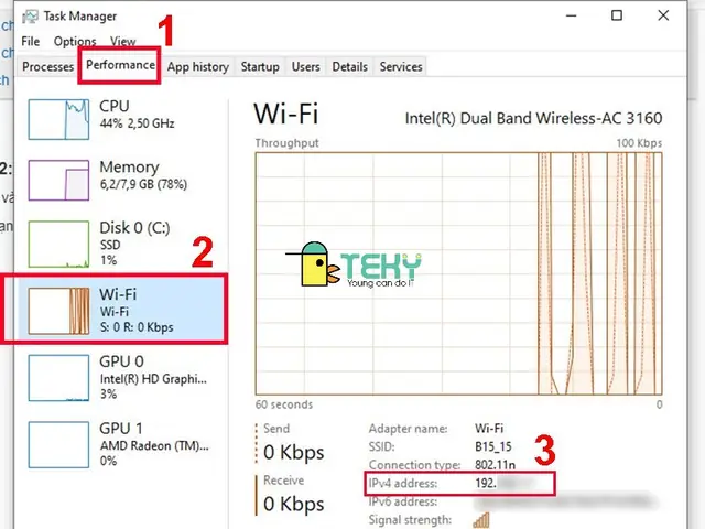 Kiểm Tra Ip Máy Tínhbằng Task Manager Kiểm Tra Ip Máy Tínhbằng Task Manager