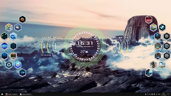 Cách Kiểm Tra Nguồn Máy Tính Bằng Phần Mềm Rainmeter