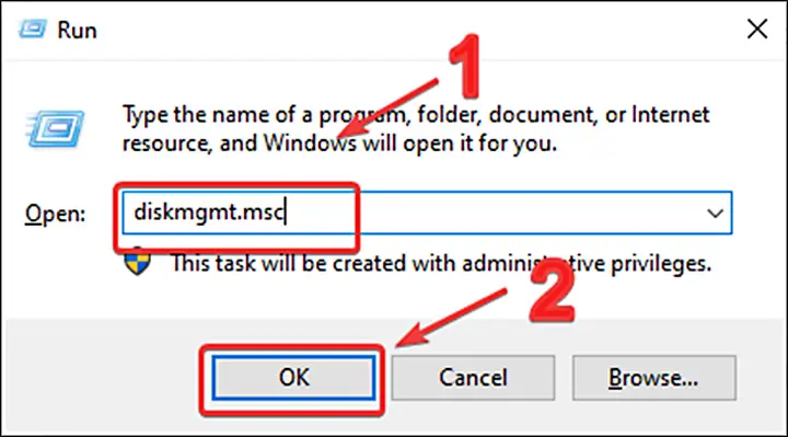 Cách Kiểm Tra Bộ Nhớ Máy Tính Win 10: Kiểm Tra Trong Disk Manager