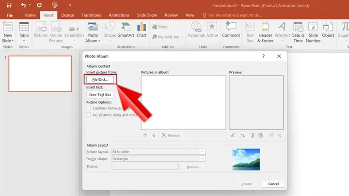 Cách Tạo Album Ảnh Trên Powerpoint Cách Tạo Album Ảnh Trên Powerpoint