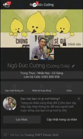 Hiển Thị Chế Độ Facebook Night Mode Trên Android