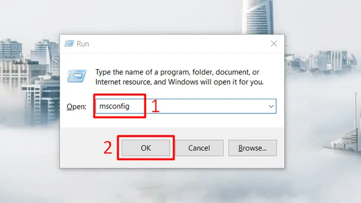 Cách 2: Tắt Những Ứng Dụng Khởi Động Cùng Windows