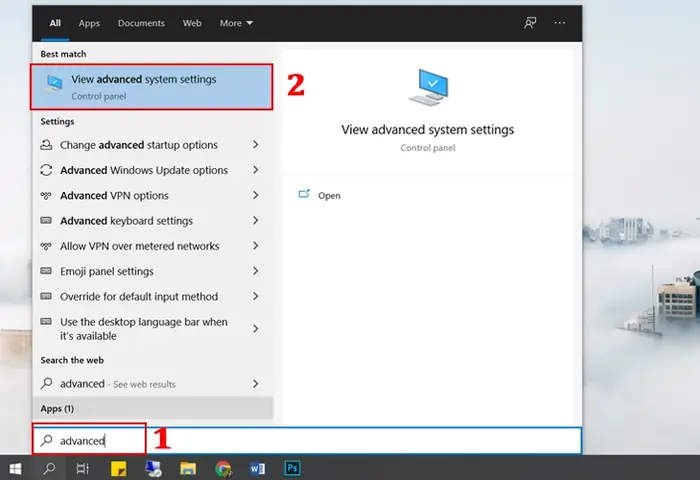 Cách 7: Vô Hiệu Hóa Chức Năng System Restore