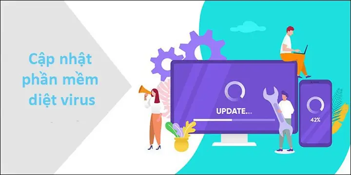 Cách 5: Cập Nhật Phần Mềm Diệt Virus