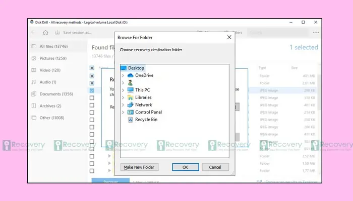 2/ Với Trường Hợp Người Dùng Đã Xóa Hẳn File Khỏi Thùng Rác 2/ Với Trường Hợp Người Dùng Đã Xóa Hẳn File Khỏi Thùng Rác