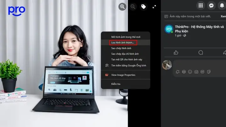 Cách Tải Ảnh Đơn Lẻ Từ Facebook Về Máy Tính