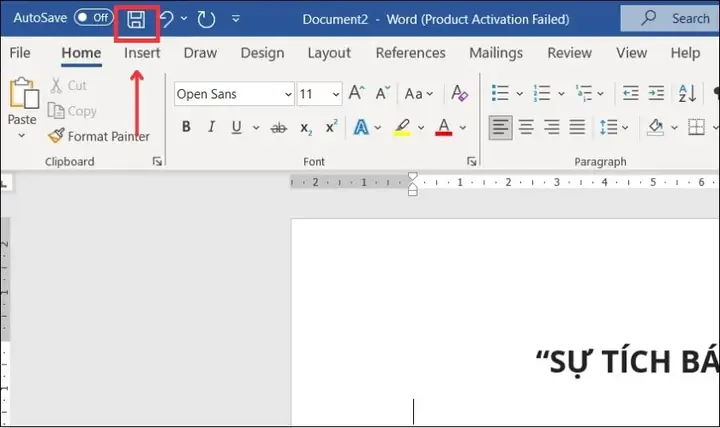 Lưu File Bằng Save