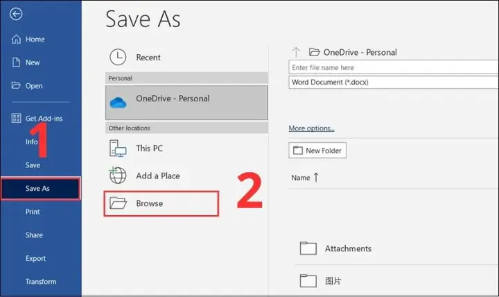 Cách Lưu File Word Vào Ổ D