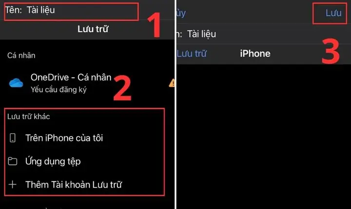 Cách Lưu File Word Trên Điện Thoại