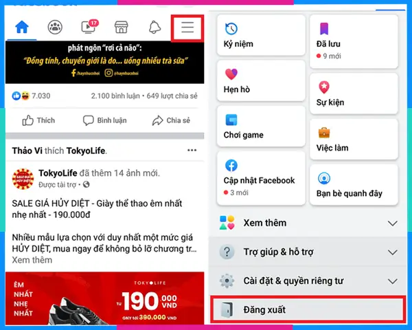 Đối Với Điện Thoại Android