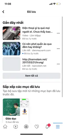 Cách Tìm Video Đã Lưu Trên Facebook Bằng Điện Thoại Di Động