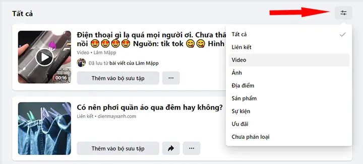 Cách Lấy Video Đã Lưu Trên Facebook Bằng Máy Tính