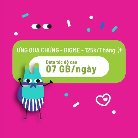 Siêusim Datasaymee - Ưu Đãi Khủng Lên Đến 7gb/ngày