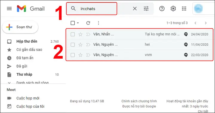 Làm Sao Xem Được Tin Nhắn Cuộc Trò Chuyện Hangouts?