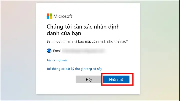 Cách Đặt Lại Mật Khẩu Bằng Tài Khoản Mail Outlook