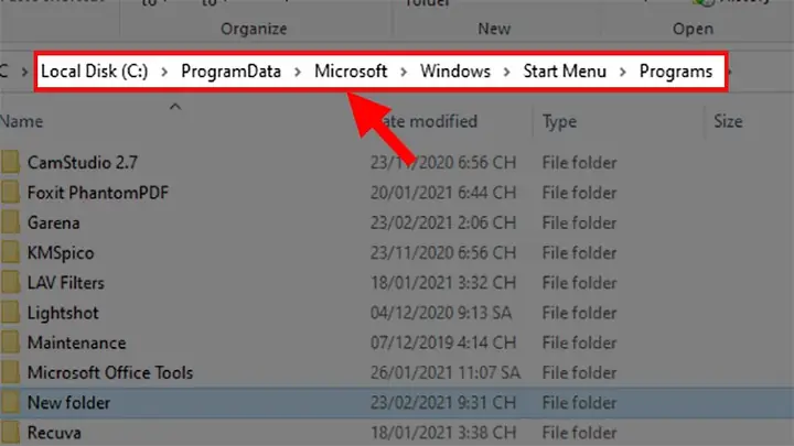 Vào Nơi Chứa Shortcut Của Word Vào Nơi Chứa Shortcut Của Word